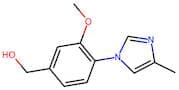 (3-Methoxy-4-(4-methyl-1H-imidazol-1-yl)phenyl)methanol