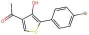 1-(5-(4-Bromophenyl)-4-hydroxythiophen-3-yl)ethan-1-one