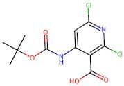 4-((Tert-butoxycarbonyl)amino)-2,6-dichloronicotinic acid