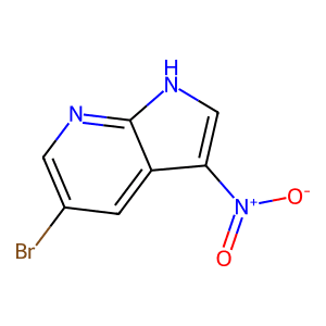 5-Bromo-3-nitro-1H-pyrrolo[2,3-b]pyridine