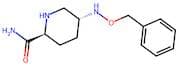 (2S,5R)-5-((Benzyloxy)amino)piperidine-2-carboxamide