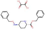 (2S,5R)-Benzyl 5-((benzyloxy)amino)piperidine-2-carboxylate oxalate