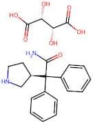 (S)-α,α-Diphenyl-3-pyrrolidine acetamide L-Tartaric acid salt