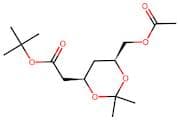 tert-Butyl (4R-cis)-6-[(acetyloxy)methyl]-2,2-dimethyl-1,3-dioxane-4-acetate