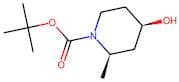(2R,4R)-tert-Butyl 4-hydroxy-2-methylpiperidine-1-carboxylate