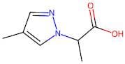 2-(4-Methyl-1H-pyrazol-1-yl)propanoic acid
