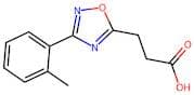 3-(3-(O-tolyl)-1,2,4-oxadiazol-5-yl)propanoic acid