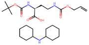 Dicyclohexylamine (S)-4-(((allyloxy)carbonyl)amino)-2-((tert-butoxycarbonyl)amino)butanoate