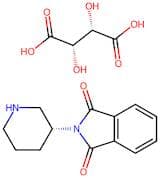 (R)-2-(Piperidin-3-yl)isoindoline-1,3-dione (2S,3S)-2,3-dihydroxysuccinate