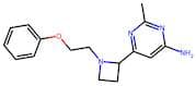 2-Methyl-6-(1-(2-phenoxyethyl)azetidin-2-yl)pyrimidin-4-amine