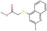 Methyl2-[(2-methyl-4-quinolyl)sulfanyl]acetate