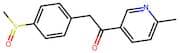 1-(6-Methylpyridin-3-yl)-2-(4-(methylsulfinyl)phenyl)ethanone (Etoricoxib Impurity)