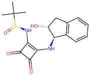 (S)-N-(2-(((1R,2R)-2-Hydroxy-2,3-dihydro-1H-inden-1-yl)amino)-3,4-dioxocyclobut-1-en-1-yl)-2-methy…