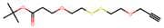 Propargyl-PEG1-SS-PEG1-C2-Boc