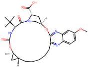 8H-7,10-Methanocyclopropa[18,19][1,10,3,6]dioxadiazacyclononadecino[11,12-b]quinoxaline-8-carboxyl…