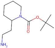 tert-Butyl 2-(2-aminoethyl)piperidine-1-carboxylate