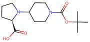 (2R)-1-{1-[(tert-Butoxy)carbonyl]piperidin-4-yl}pyrrolidine-2-carboxylic acid