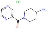 (4-Aminopiperidin-1-yl)(pyrazin-2-yl)methanone hydrochloride