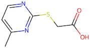 2-((4-Methylpyrimidin-2-yl)thio)acetic acid
