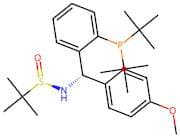 [S(R)]-N-[(S)-(4-Methoxyphenyl)[2-(di-tert-butylphosphino)phenyl]methyl]-2-methyl-2-propanesulfina…