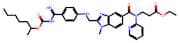 Ethyl 3-(2-(((4-(N-((heptan-2-yloxy)carbonyl)carbamimidoyl)phenyl)amino)methyl)-1-methyl-N-(pyridi…