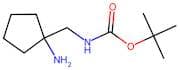 tert-Butyl N-[(1-aminocyclopentyl)methyl]carbamate