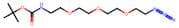 Boc-N-Amido-PEG3-azide