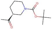 1,1-Dimethylethyl (3S)-3-acetyl-1-piperidinecarboxylate