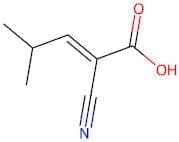 2-Cyano-4-methylpent-2-enoic acid