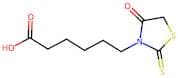 6-(4-Oxo-2-thioxothiazolidin-3-yl)hexanoic acid