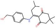 2-(1-((4-(Hydroxymethyl)phenyl)amino)-3-methylbutylidene)-5,5-dimethylcyclohexane-1,3-dione
