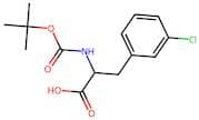 2-((Tert-butoxycarbonyl)amino)-3-(3-chlorophenyl)propanoic acid