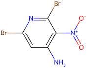 2,6-Dibromo-3-nitropyridin-4-amine