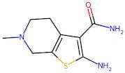 2-Amino-6-methyl-4,5,6,7-tetrahydrothieno[2,3-c]pyridine-3-carboxamide