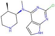 2-Chloro-N-methyl-N-((3R,4R)-4-methylpiperidin-3-yl)-7H-pyrrolo[2,3-d]pyrimidin-4-amine