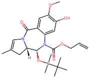 Allyl (11S,11aS)-11-((tert-butyldimethylsilyl)oxy)-8-hydroxy-7-methoxy-2-methyl-5-oxo-11,11a-dihyd…