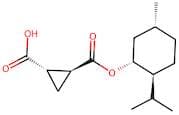 (1S,2S)-2-(((1R,2S,5R)-2-isopropyl-5-methylcyclohexyloxy)carbonyl)cyclopropanecarboxylic acid