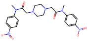 2,2'-(Piperazine-1,4-diyl)bis(N-methyl-N-(4-nitrophenyl)acetamide) (Nintedanib Impurity)