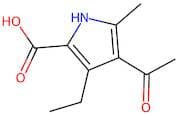 4-Acetyl-3-ethyl-5-methyl-1h-pyrrole-2-carboxylic acid