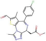 Methyl (S)-2-(4-(4-chlorophenyl)-2-formyl-3,9-dimethyl-6H-thieno[3,2-f][1,2,4]triazolo[4,3-a][1,4]…