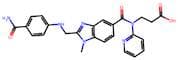 3-(2-(((4-Carbamoylphenyl)amino)methyl)-1-methyl-N-(pyridin-2-yl)-1H-benzo[d]imidazole-5-carboxami…