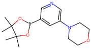 4-(5-(4,4,5,5-Tetramethyl-1,3,2-dioxaborolan-2-yl)pyridin-3-yl)morpholine