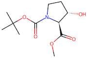 (2S,3S)-1-(tert-Butoxycarbonyl)-3-hydroxy-pyrrolidine-2-carboxylic acid methyl ester