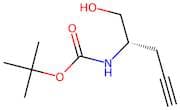tert-Butyl(S)-(1-hydroxypent-4-yn-2-yl)carbamate