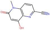 8-Hydroxy-5-methyl-6-oxo-5,6-dihydro-1,5-naphthyridine-2-carbonitrile