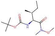 tert-Butyl ((2S,3S)-1-(Methoxy(methyl)amino)-3-methyl-1-oxopentan-2-yl)carbamate