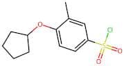 4-(Cyclopentyloxy)-3-methylbenzenesulfonyl chloride