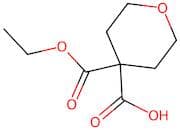 4-(Ethoxycarbonyl)tetrahydro-2H-pyran-4-carboxylic acid