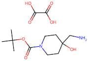 tert-Butyl 4-(aminomethyl)-4-hydroxypiperidine-1-carboxylate oxalate