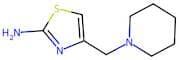 4-(1-Piperidinylmethyl)-1,3-thiazol-2-amine